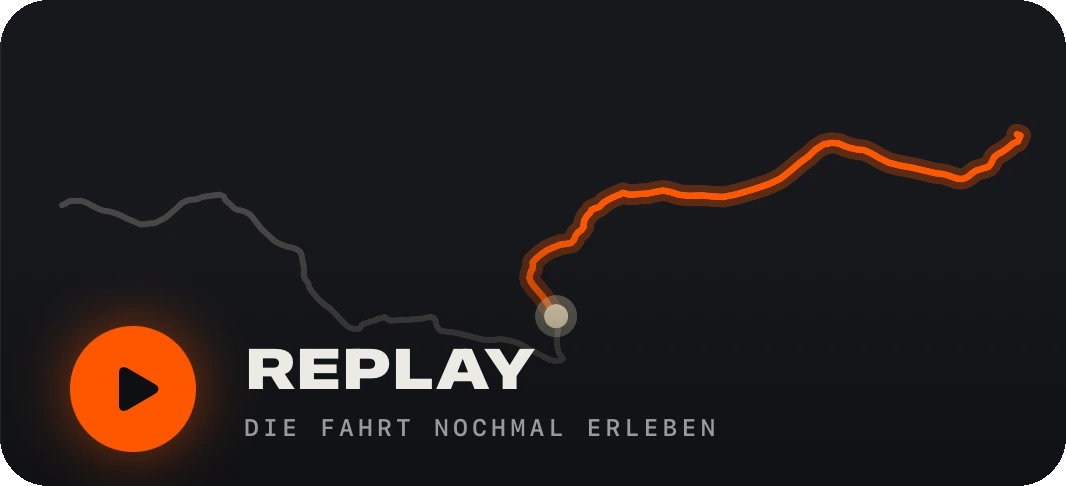 Replay: die Fahrt nochmal erleben
